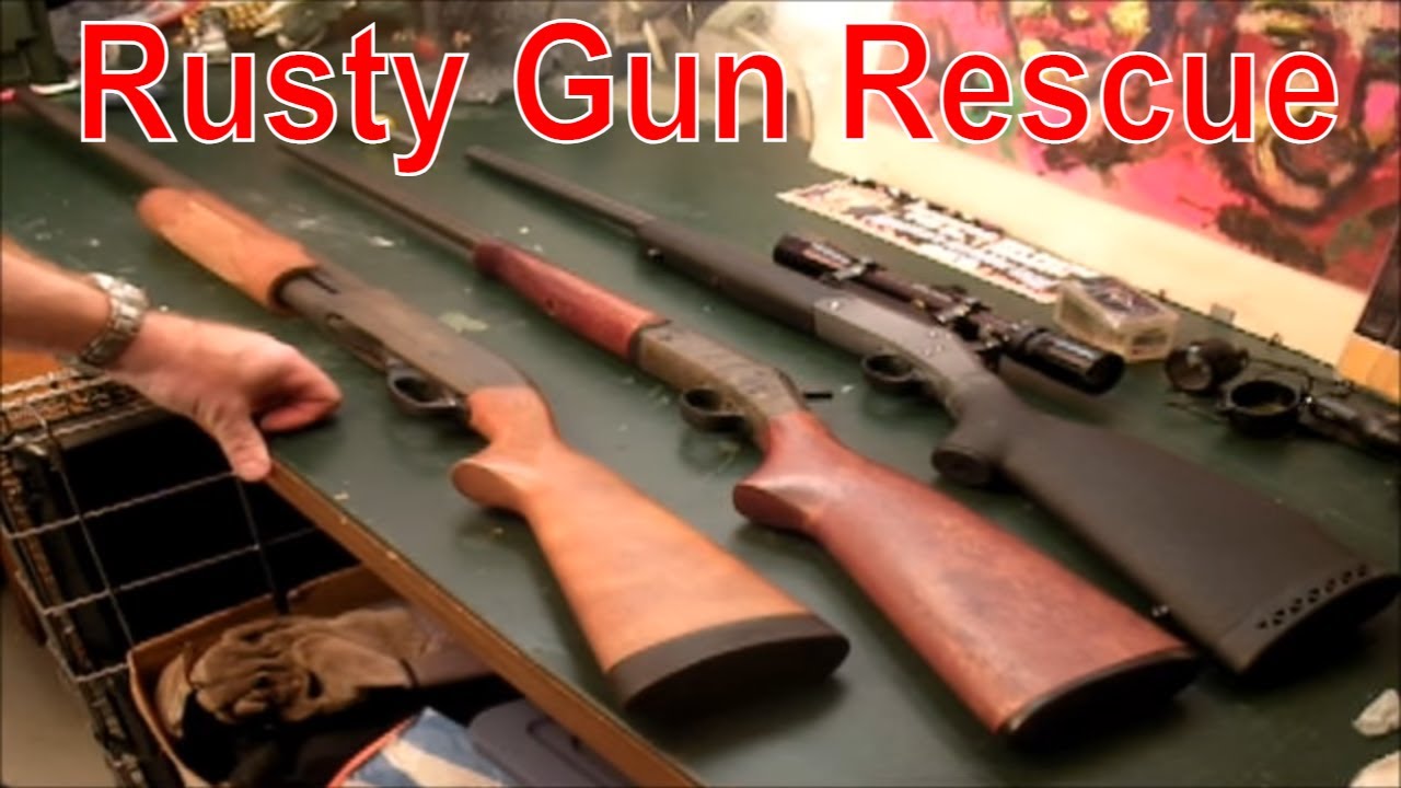 Reviving Your Gun Cleaning Rust off with Precision. Gun Gleam