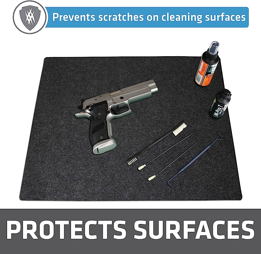 What is a Gun Cleaning Mat Used For? Gun Gleam