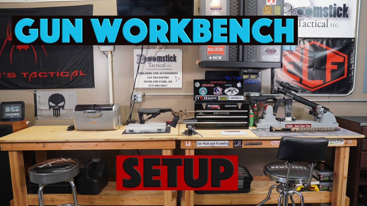 How to Build a Workbench for Gun Cleaning Gun Gleam