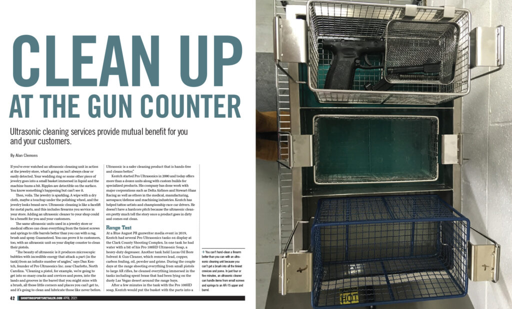How to Clean Gun Magazine in a Ultrasonic Cleaner Gun Gleam