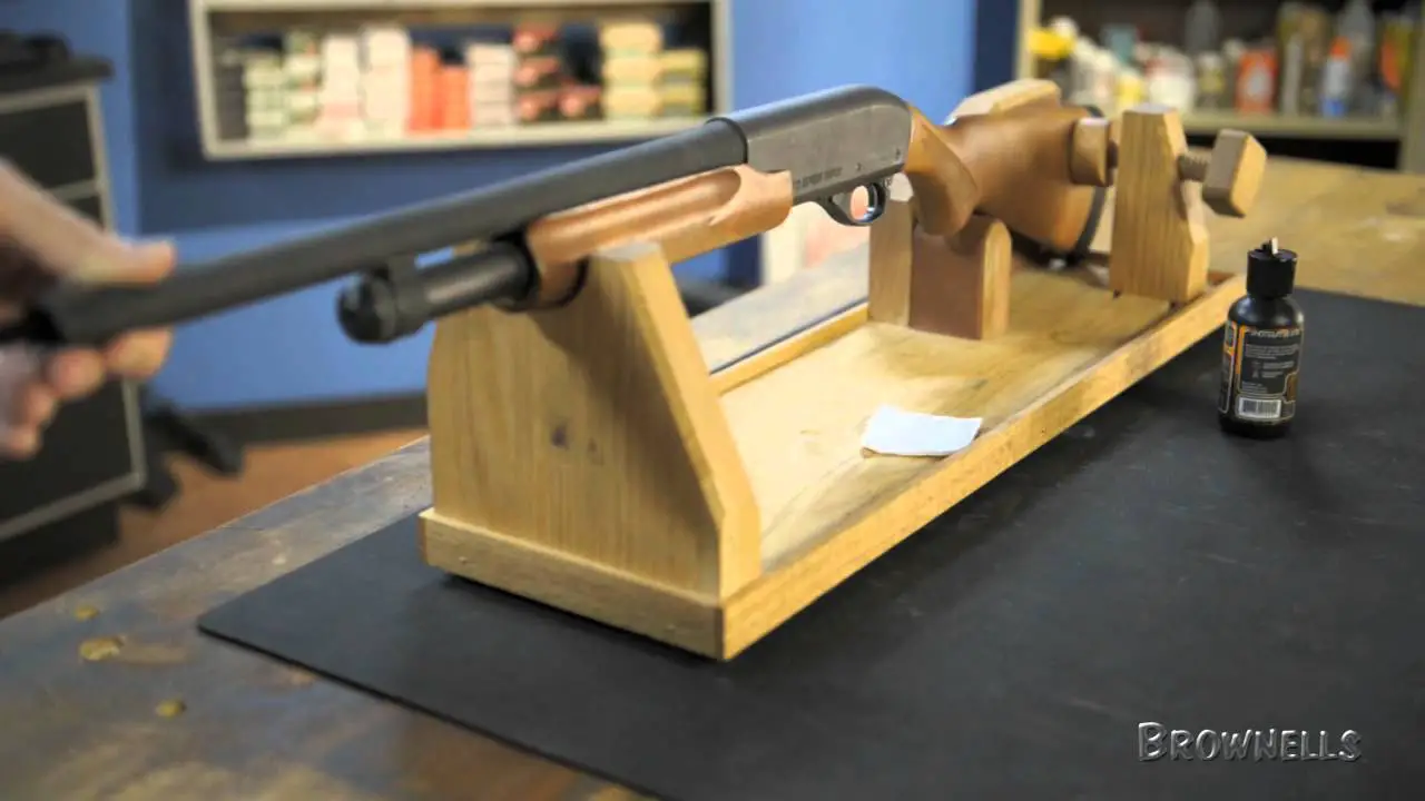 How to Make Gun Cleaning Stand