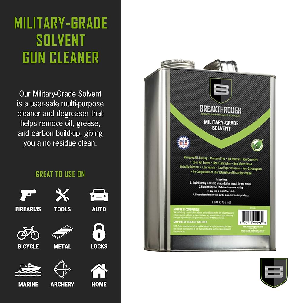 Gun Care Solvent Cloth Gun Gleam